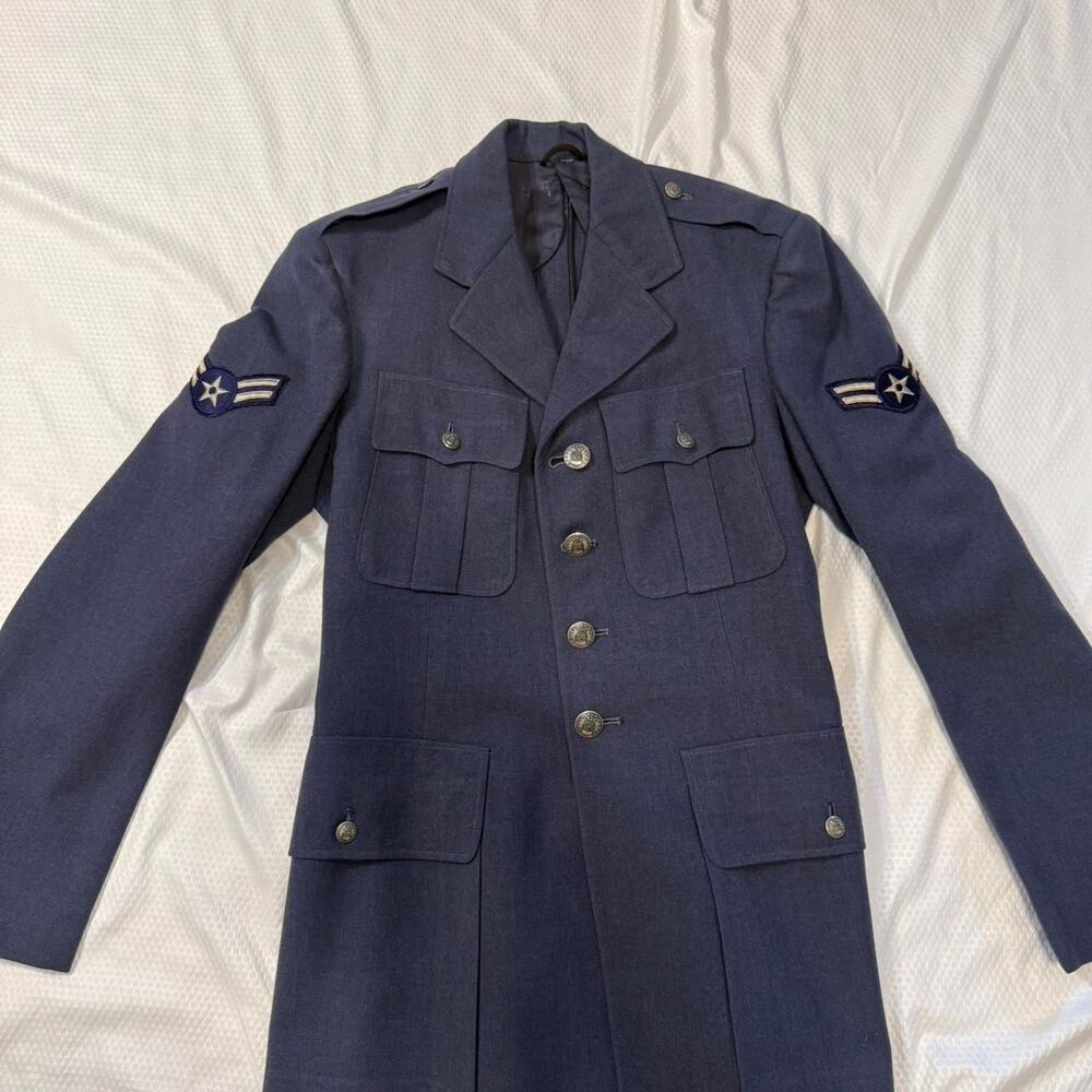 Unbranded Men's Navy and Blue Jacket